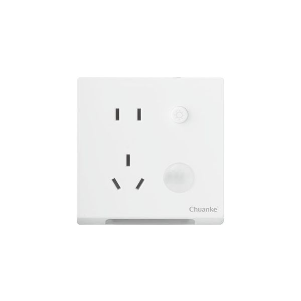 

led night light human body induction footlight socket led human body induction footlight five-hole socket