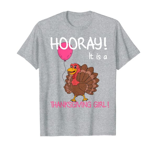 

thanksgiving gender reveal design for expecting parents t-shirt, White;black