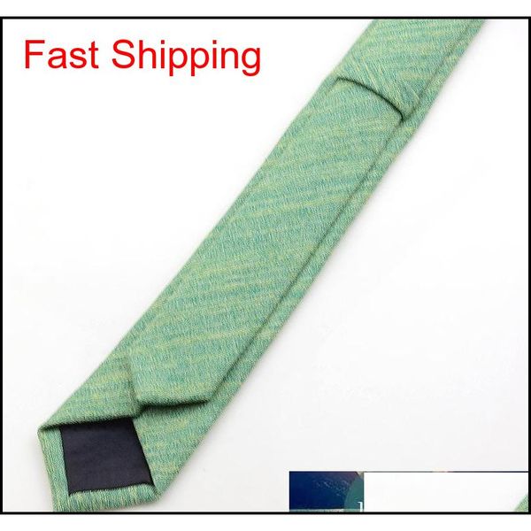 

6cm business suit cotton linen neck ties for men wedding dress marriage bowtie gravatas slim ti qylxur bdefashion, Blue;purple