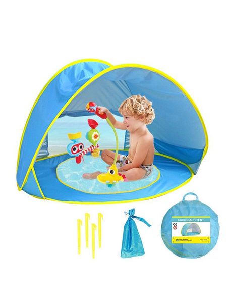 

tents and shelters baby beach tent water with pool waterproof up sun awning uv-protecting sunshelter sunshade outdoor ten
