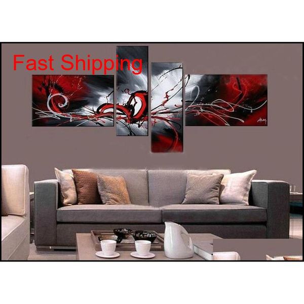 

abstract modern oil painting huge canvas art sets on canvas nice abstraction multiple qyltvp tore2010