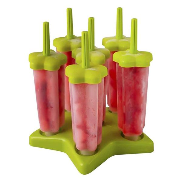 

baking moulds 1 piece 6 grid star shaped ice molds bpa plastic reusable with er base eco-friendly sturdy