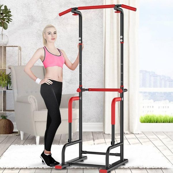 

horizontal bars [us shipment] power tower portable pull-up chin up bar dip station fitness rack home gym full body strength training equitme