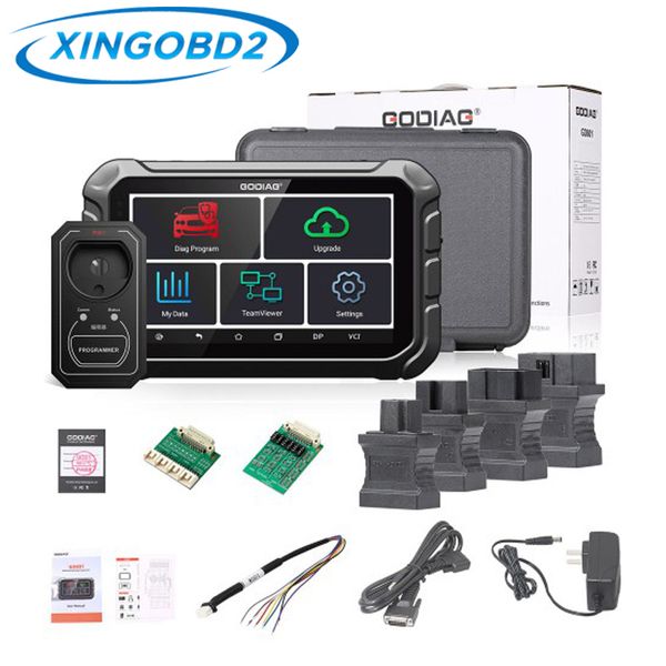 

godiag gd801 key programmer multi-language support mileage correction abs epb tpms eeprom