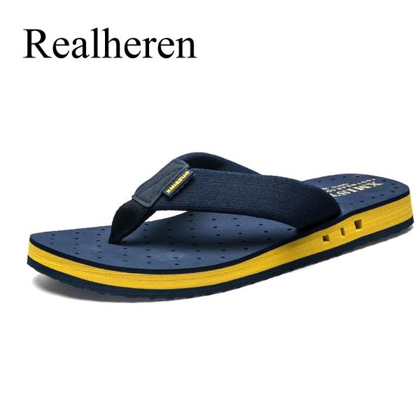 

slippers beach flip flops tong men summer casual flat breathable lightweight shoes plus size 48 chanclas playa fashion 2021, Black