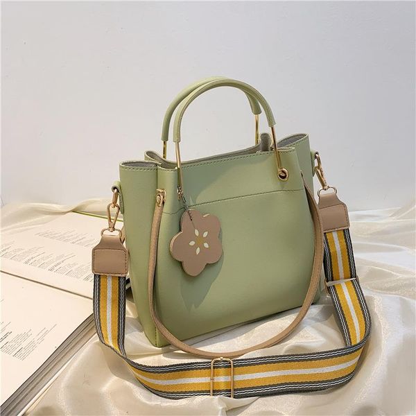 

evening bags women's bag 2021 summer fashion wide shoulder strap cross-body bucket temperament hand