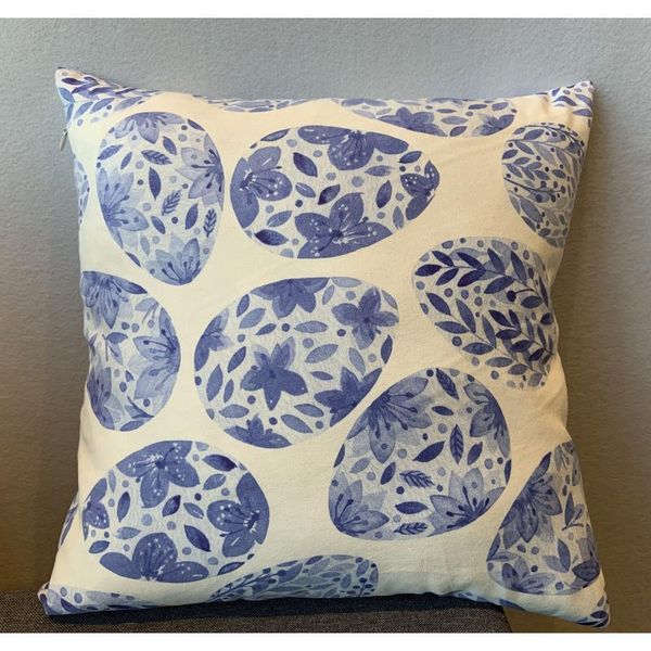 

cushion/decorative pillow double-sided digital printing invisible zipper suede cushion