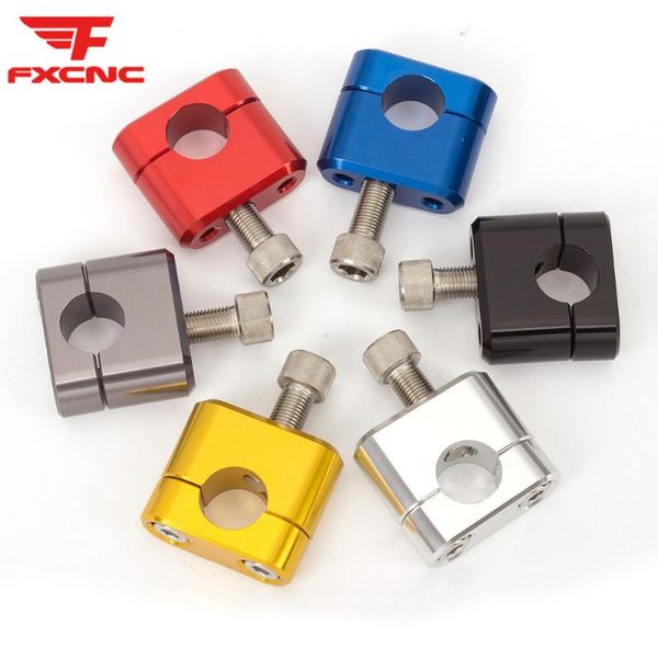 

handlebars cnc motorcycle handlebar fat bar risers mount clamp adapter 7/8"- 1 1/8" for dirt pit bike mx enduro crf yzf kxf klx ex