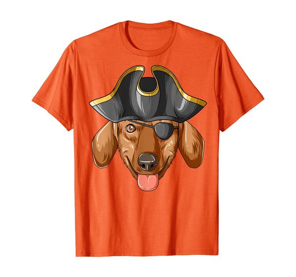 

pirate dachshund pirates hat dachshund t-shirt, White;black