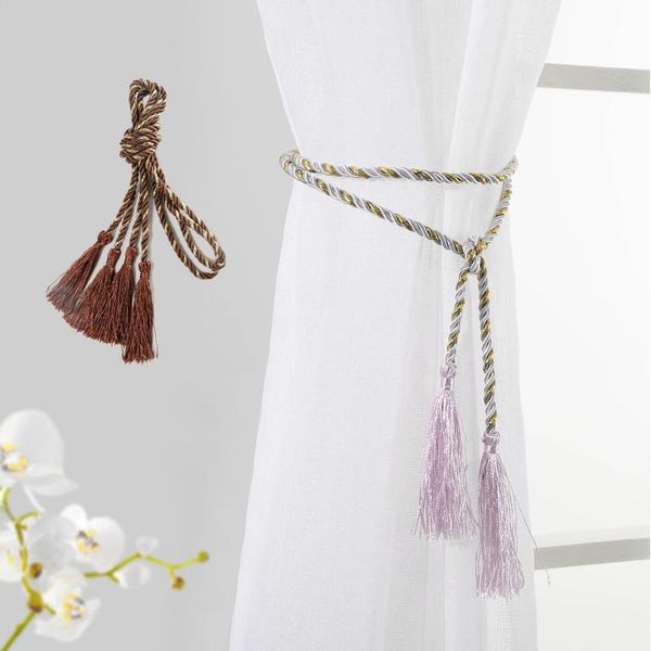 

other home decor inel tassel curtains accessories tiebacks for 9 colors nordic style curtain tie rope decoration 2 pcs