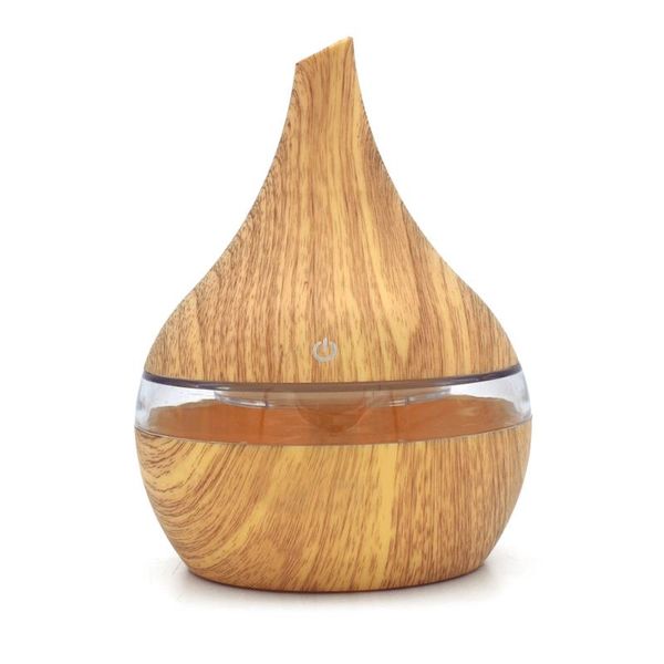 

car air freshener diffuser purifier aroma essential oil humidifier wood grain led light ultrasonic household