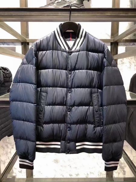 

men's down winter jacket parka women's classic down jacket men's stylist outdoor warm high-quality jacket, Black