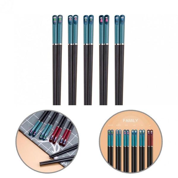 

chopsticks heat-resisting alloy anti-skid noodles gadgets for household