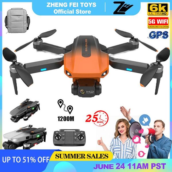 

drones 2021 rg101 gps drone 6k hd camera professional 5g wifi fpv dron aerial pography brushless motor foldable quadcopter 1200m