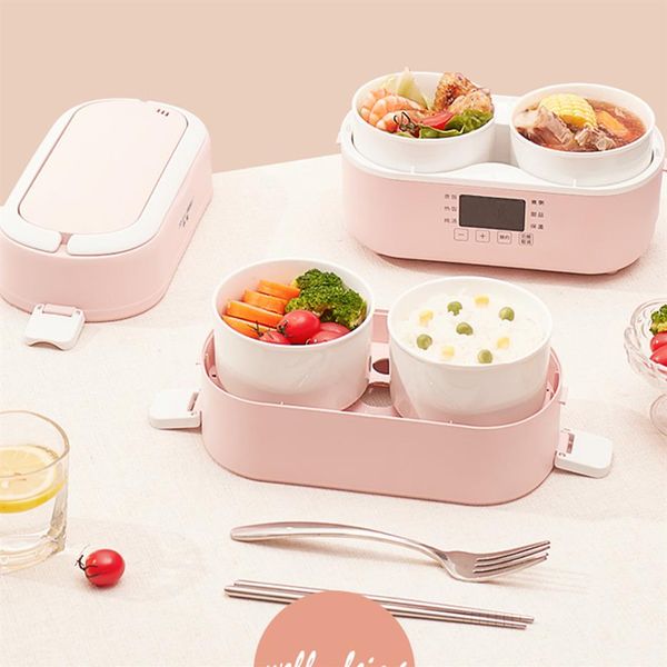 Lunch box elettrico Il tempo di appuntamento intelligente può essere collegato per riscaldare, cucinare, cucinare, tenere in caldo con il cuociriso a05