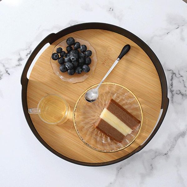 

dishes & plates bamboo storage plate reusable panel serving tray solid convenient