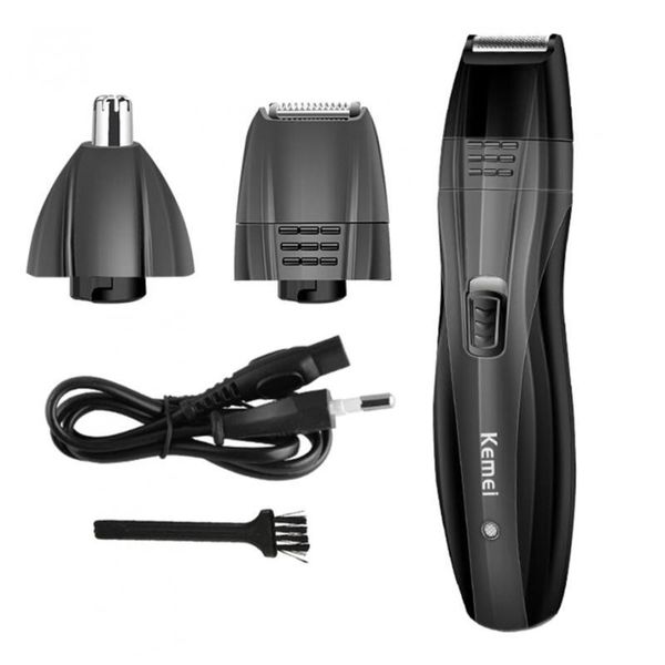 

electric nose & ear trimmers kemei 3 in 1 multifunction hair clippers set beard shaving cutting razor shaver high quality