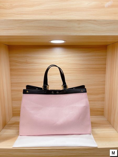 

new shopping shoulder bag spell canvas fashion large capacity portable tote