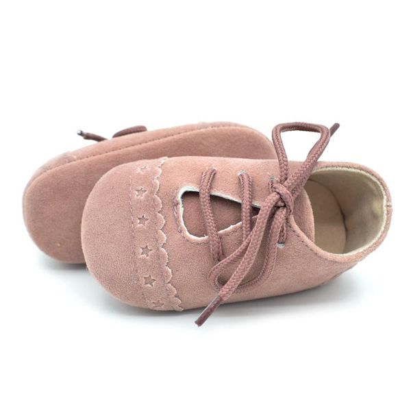 

first walkers cute solid pu baby antislip prewalkers infant girl shoes