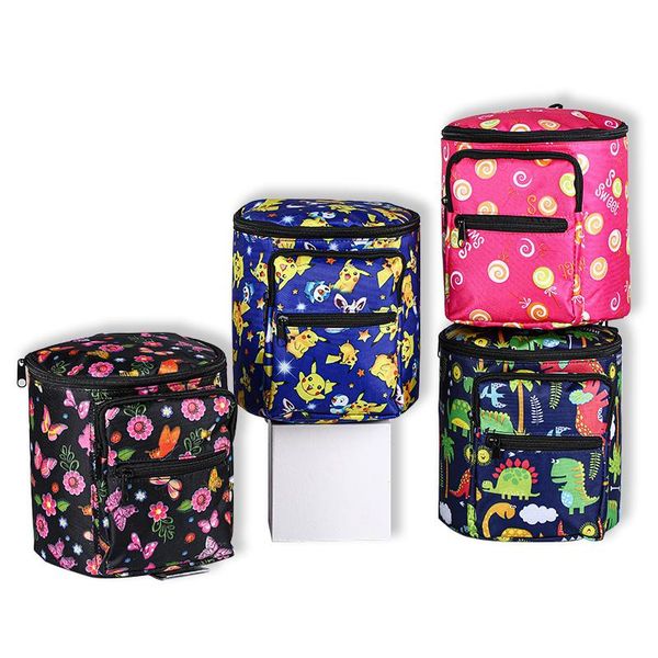 

fashion baby stroller bag waterproof large capacity newborn nappy organizer travel cute printing hanging mother infant pouch