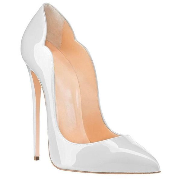 

dress shoes high heeled women's single foreign gradual patent leather, Black