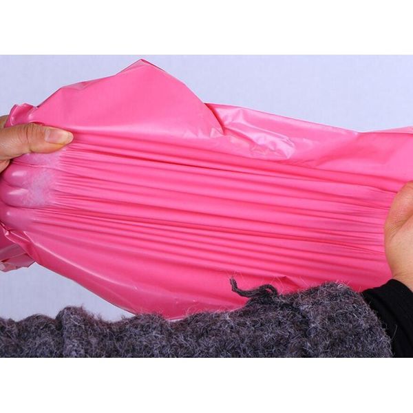 

100pcs/lot pink poly mailer 17*30cm express bag mail bags envelope/ self adhesive seal plastic bags jlltbr insyard