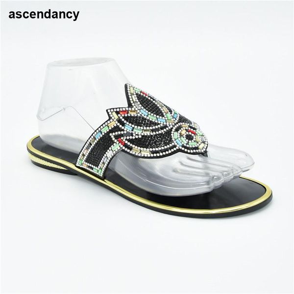 

dress shoes fashion rhinestone women wedding elegant ladies shoe for party 2021 special arrivals black color nigeriain