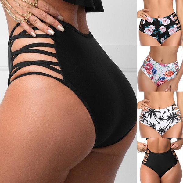 

vertvie hollow bikini shorts briefs women swimming trunks thong bottom brazilian high waist swimwear beachwear bathing suit