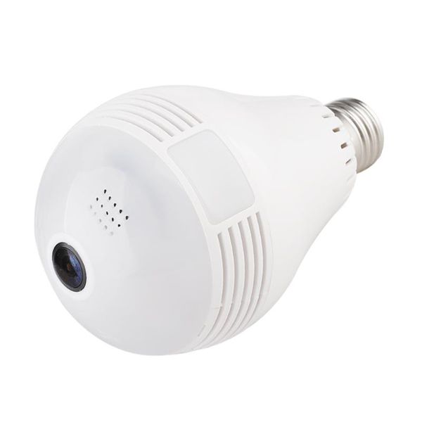 

cameras 360 degree led light 1080p wireless panoramic home security wifi cctv fisheye bulb lamp ip camera two ways audio