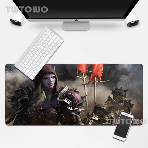 

mouse pads & wrist rests sylvanas gaming mousepad desk mat mousepads keyboard pad natural rubber gamer sell custom pc carpet