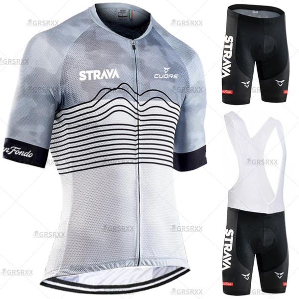 

strava cycling jersey set summer short sleeve mountain bike clothing for women breathable bike jersey suit cycling sportwear, Black;blue
