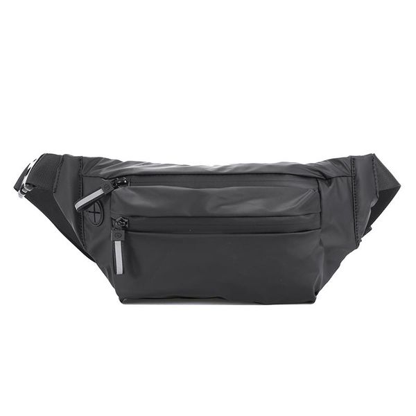 

hats, scarves & gloves sets waterproof man waist bag fashion chest pack outdoor sports crossbody casual travel male bum belt, Blue;gray