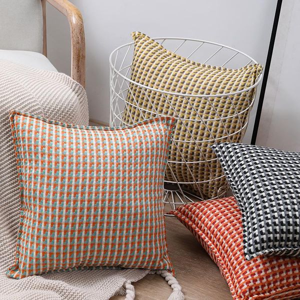 

cushion/decorative pillow knitted plaid case living room decoration nordic home decor throw cushion covers decorative for sofa funda cojines