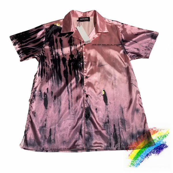 

red-brown shirts men women short sleeve british style tee vintage shirts, White;black