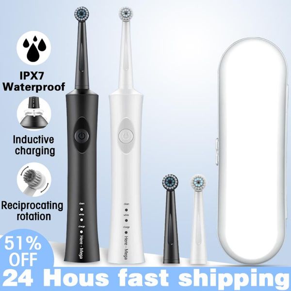 

smart electric toothbrush an travel brushes rotating inductive charging oral tooth brush waterproof dental power for teeth cleaning
