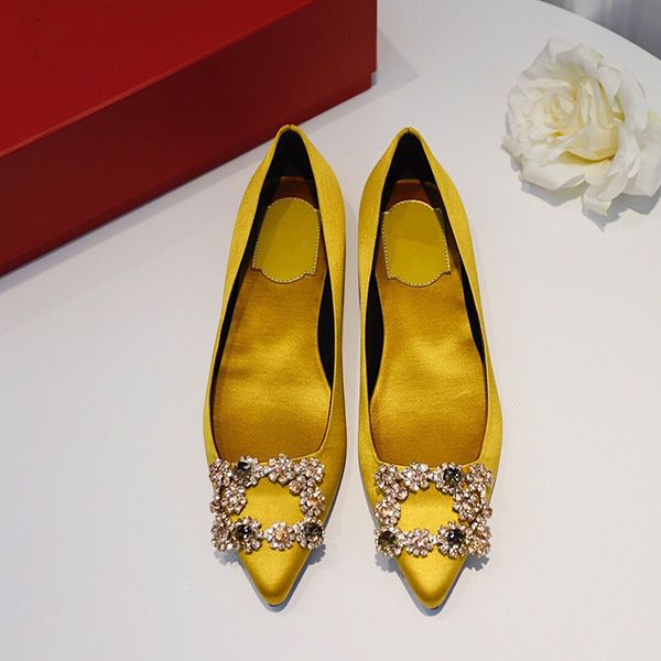 

new designer single dress shoes for lady flat heel with diamond beading fashionable comfortable soft sole genuine real leather, Black