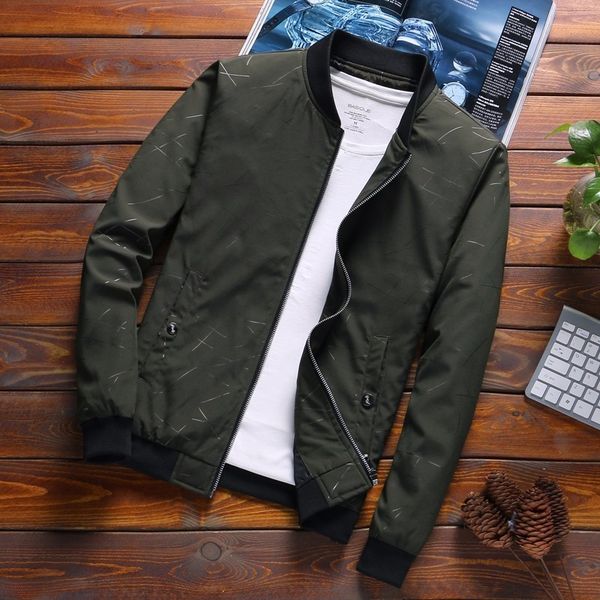 

new korean fashion in spring and autumn of 2021 baseball collar youth leisure coat men's jacket, Black;brown