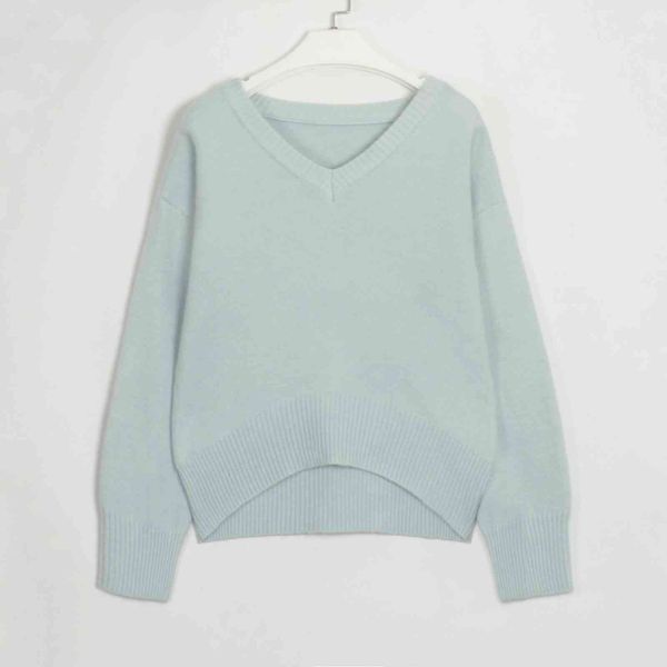 

women's sweaters wixra v pescoÃ§o blusas feminino pulÃ´ver femme jumper coreano nova moda senhoras sÃ³lido malhas outono inverno dol4, White;black