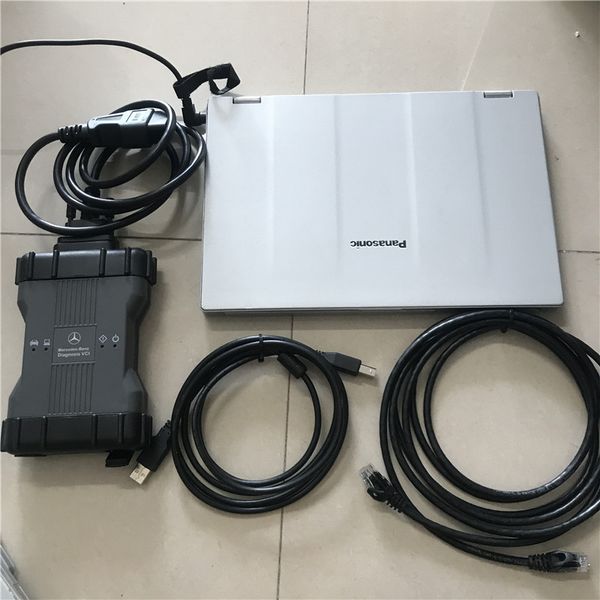 

mb star c6 vci diagnostic tool lapcf-ax2 i5 cpu 8gb ram can doip protocol super ssd 480gb software latest version ready to use