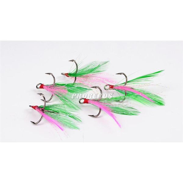 

high carbon stainless steel multicolor feather fishing barb hooks 2#/4#/6#/8#/10# ba jlljxv insyard