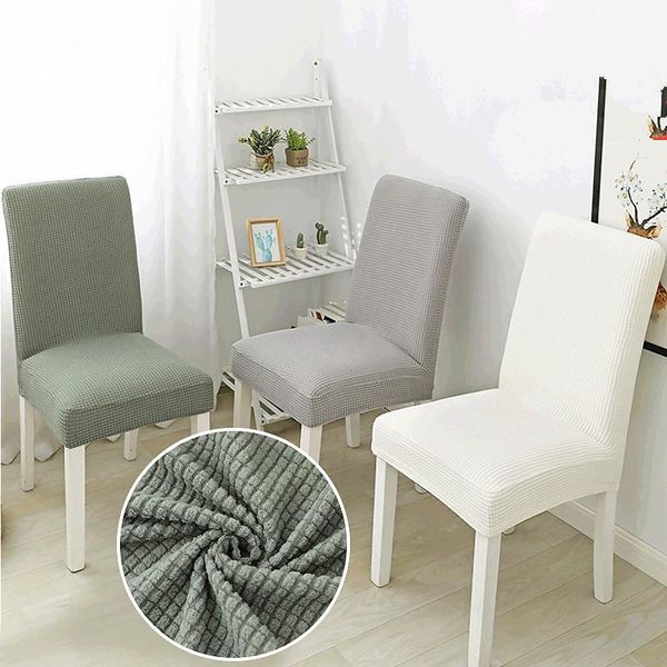 

chair covers plain jacquard to wedding dining room office banquet cover spandex elastic slipcover case stretch