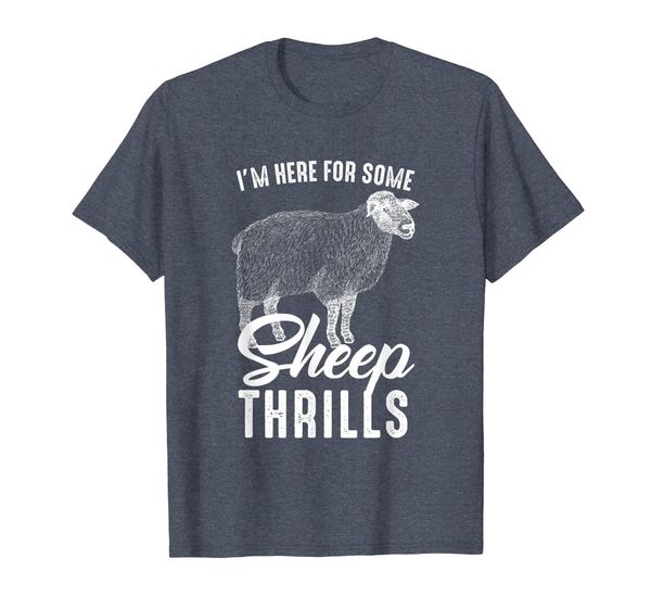 

Funny Sarcasm Sheep Thrills T-Shirt, Mainly pictures