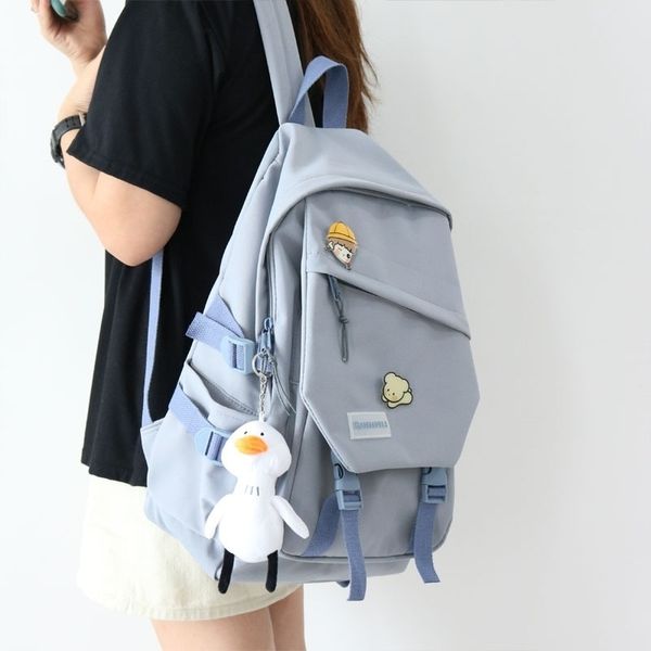 

schoolbag female korean version yuansu ulzzang high school student backpack high capacity middle school campus