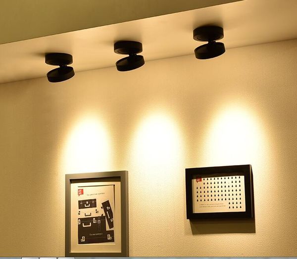 

spotlight led skylight living room spot light nordic adjustable angle ceiling track spot light household track
