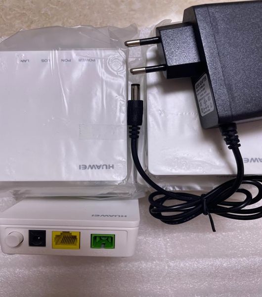 

fiber optic equipment 10pcs used onu hg8310m gpon ftth ontolt modem 1ge lan firmware interface english without box