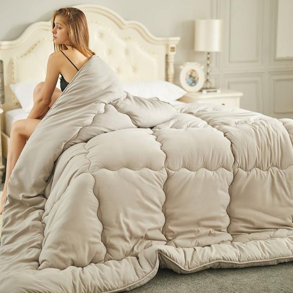 

comforters & sets goedkope en comfortabele winter quilt 100% dons stof nieuwe luxe zachte warme huishoudelijke volwassen verdikking