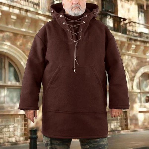 

2021 new men's winter outdoors jackets and fleece hooded coats thermal thicker outerwear male warm parkas size5xl czc4, Black