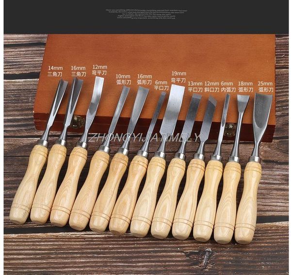

professional hand tool sets woodworking chisels set, special steel carving chisels, tools, knives, root carving,wood knives