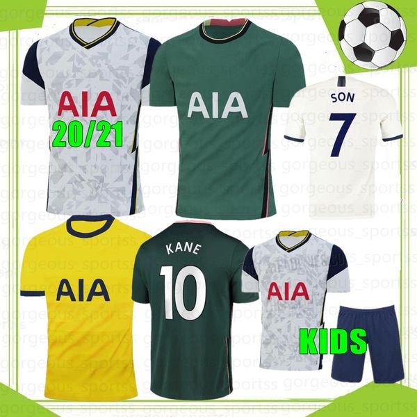 

kane son 20 21 jerseys bergwijn soccer jerseys 2020 2021 thailand quality tottenham dele men kids football shirt lo celso bale lamela 4th, Black;yellow