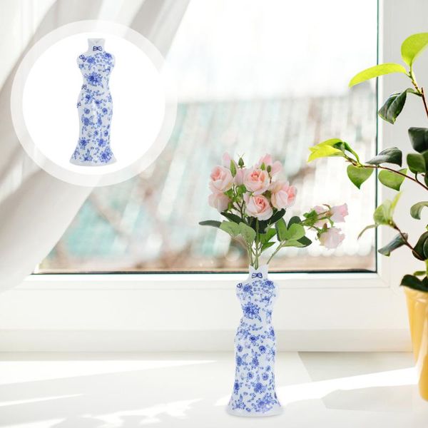

vases cheongsam vase ceramic flower arrangement container home decoration